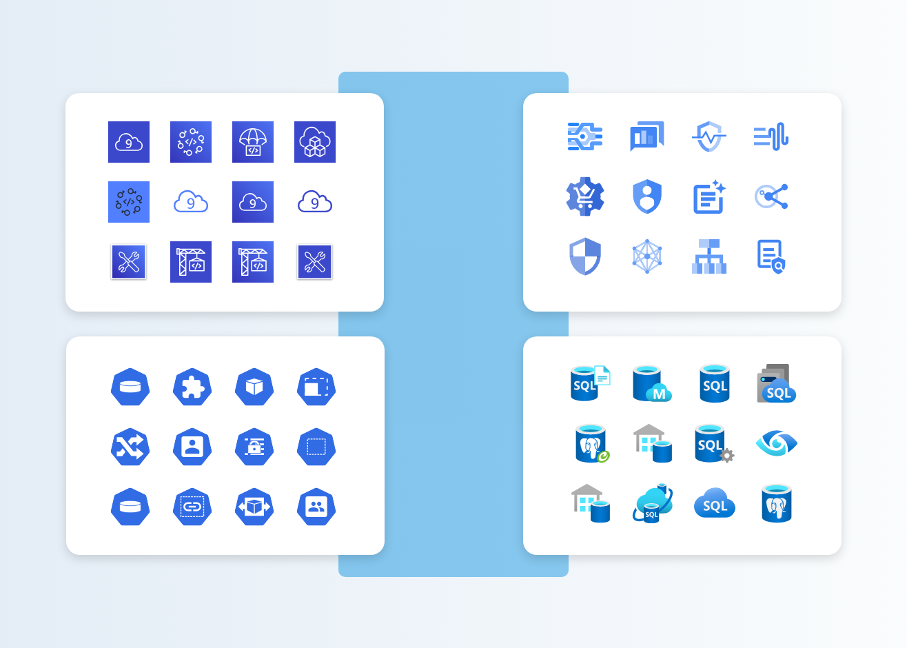 Diverse Flowchart Shapes